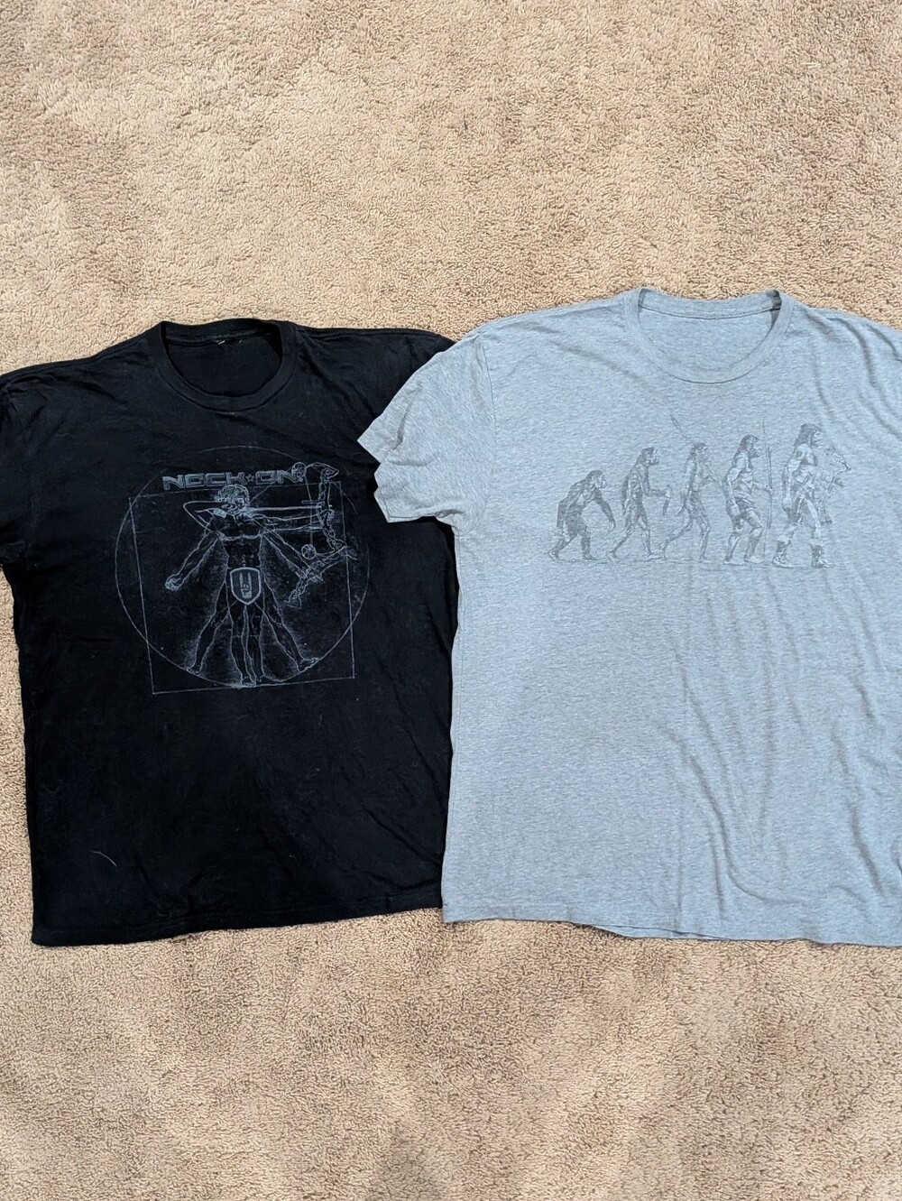 2 Nock On Archery Men's XL T-Shirts